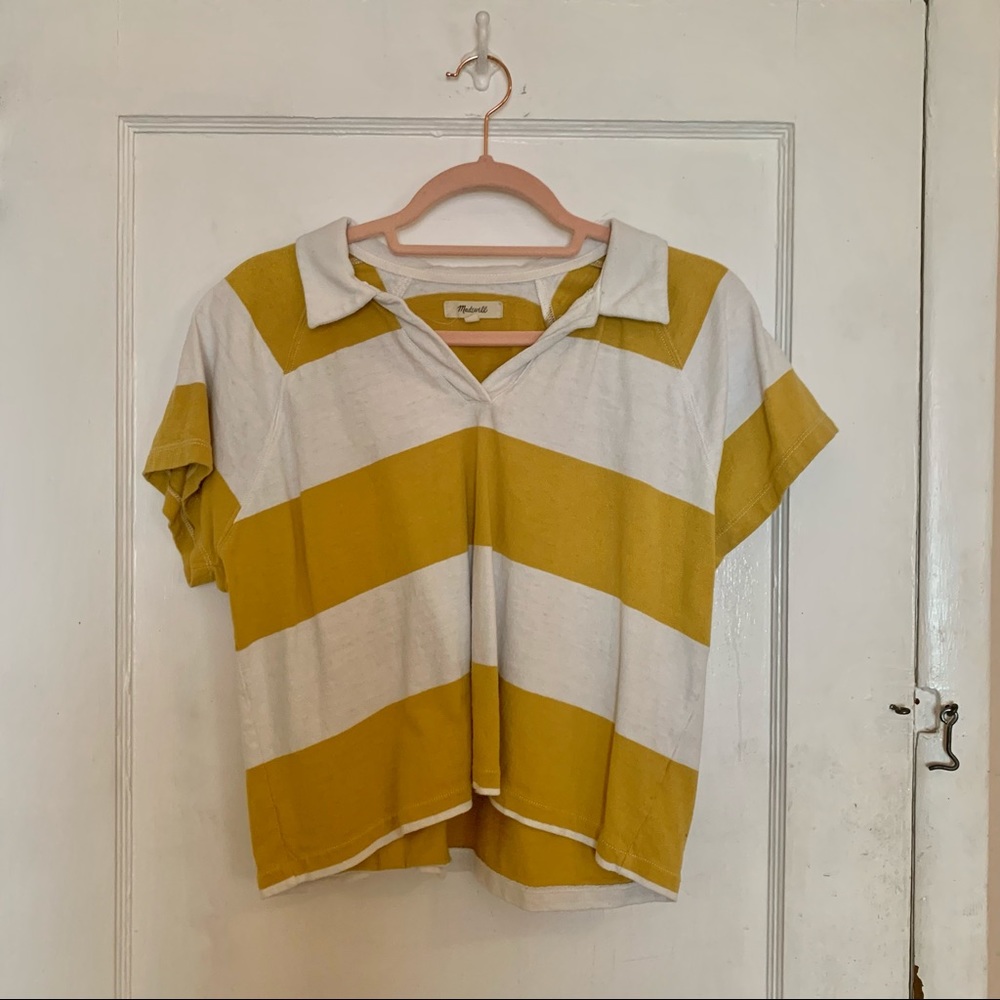 Madewell Boxy Striped Polo